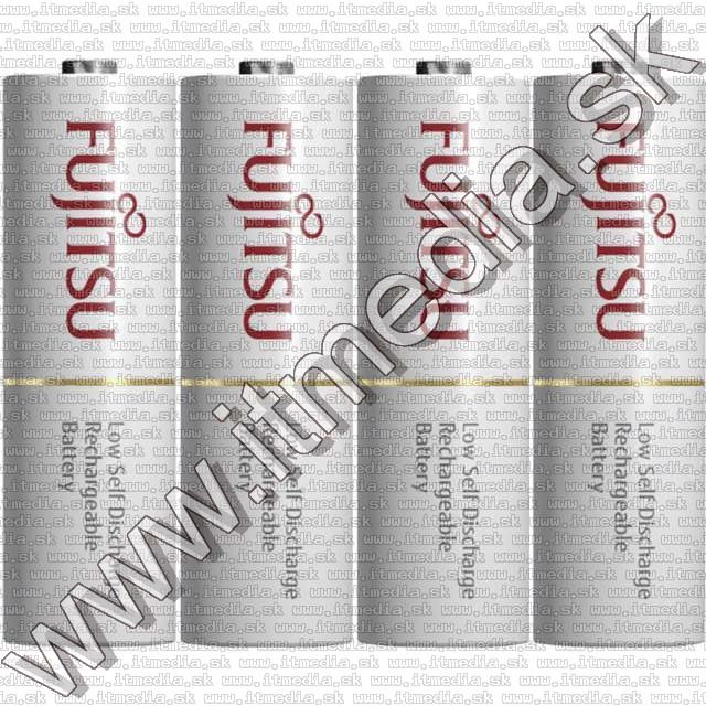 Image of Fujitsu White (Eneloop) akku HR06 4x1900 mAh AA *Bliszter* *Ready2Use* (IT10958)